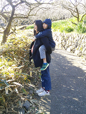 城山へ散歩