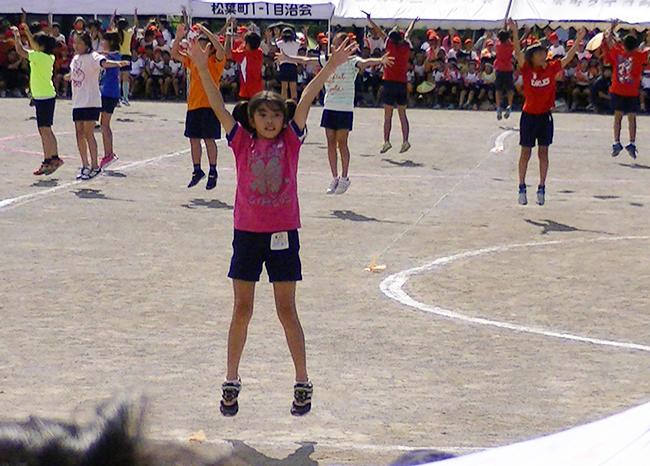 2013年9月28日松葉二小運動会